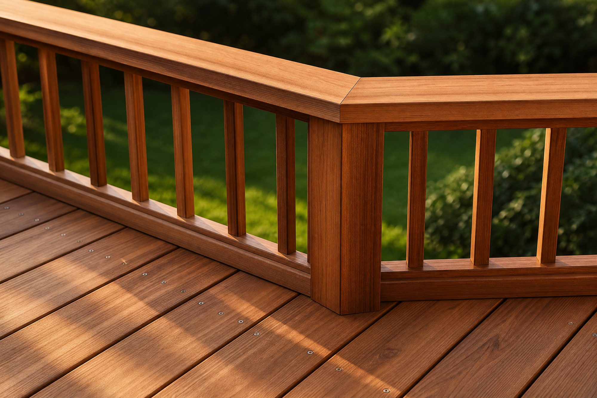 Cedar Railing Detail
